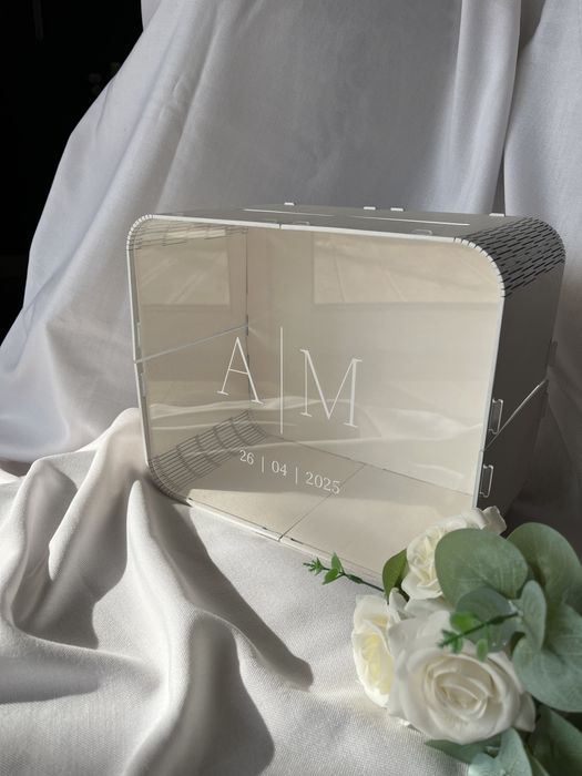 Pudełko skrzynka na koperty na ślub wesele