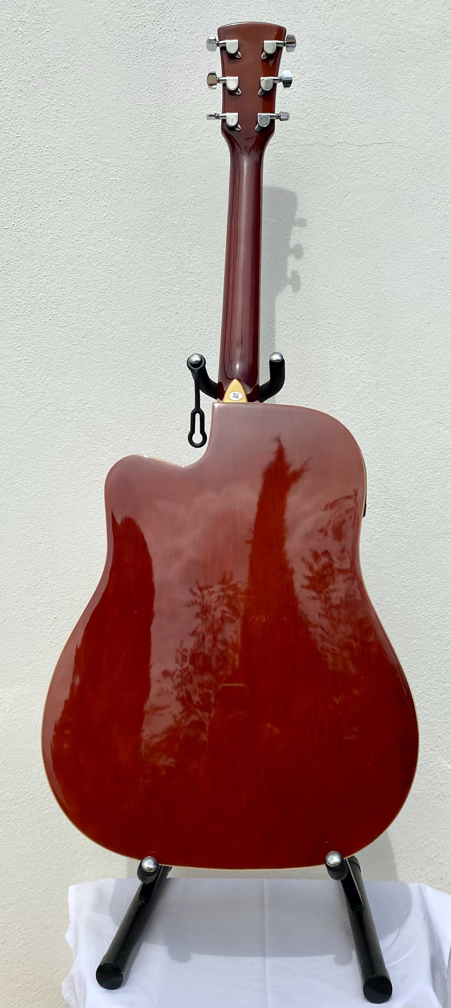Guitarra Flame Pro DG 200 CE N guitarra electro-acústica