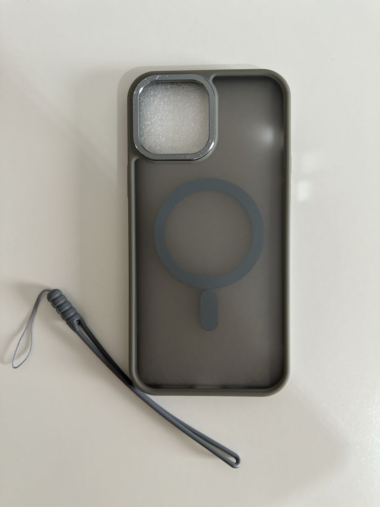 Case for iPhone 13 Pro Max Hell Grau