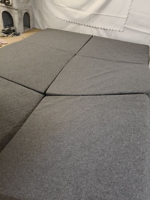 Materac podwójny pufa 140x200 Nowy wysyłka