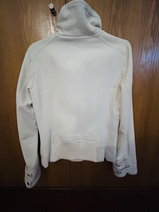 Casaco Mango cor creme