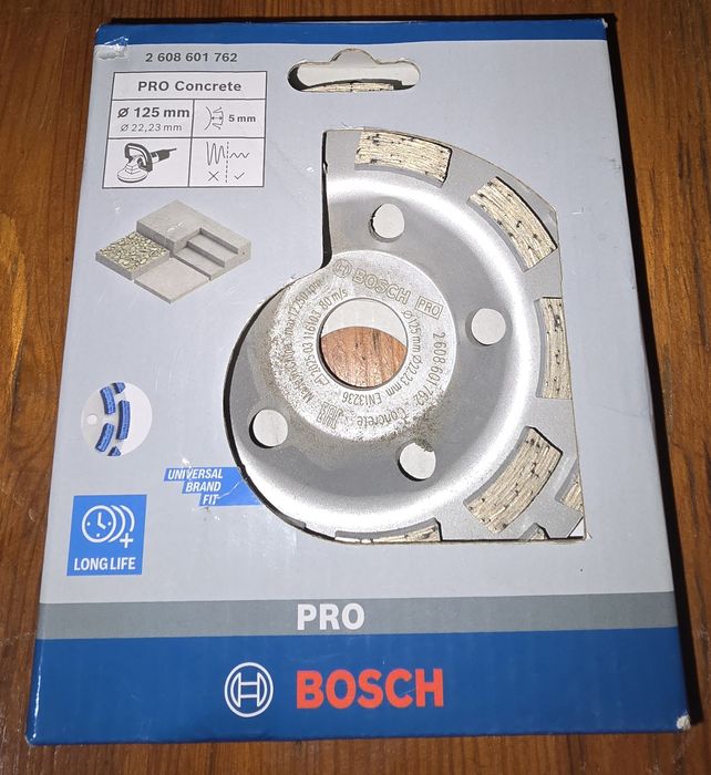 Bosch Tarcza garnkowa PRO Concrete do szlifierek do betonu
Do szlifier