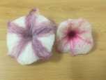 Украшение из фетра, брошь из фетра, брошь-цветок