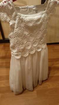 Sukienka biała 122