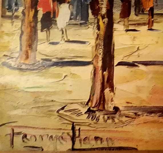 Obraz na tekturze 36 x 30  - Impresjonizm