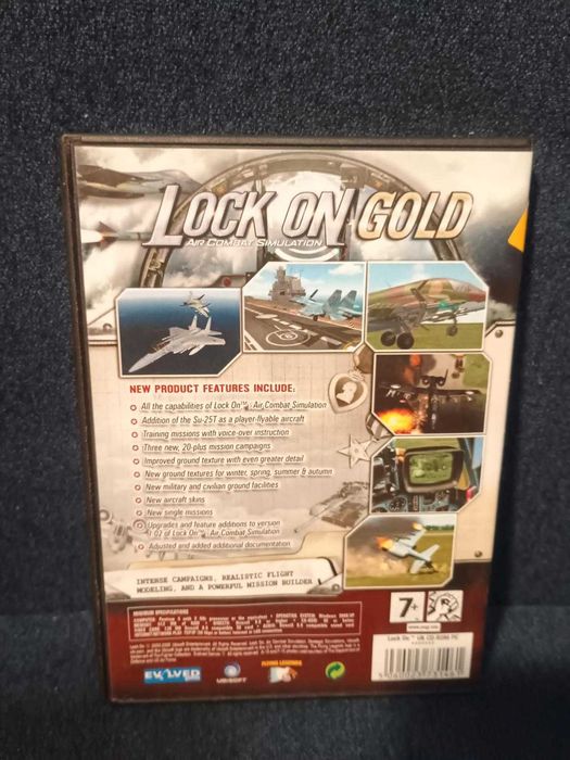 Lock On Air Combat Simulation Gold PC