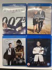 4 Blurays filmes 007
