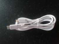 Kabel USB typ C biały 125cm, 10 sztuk za 40 zł