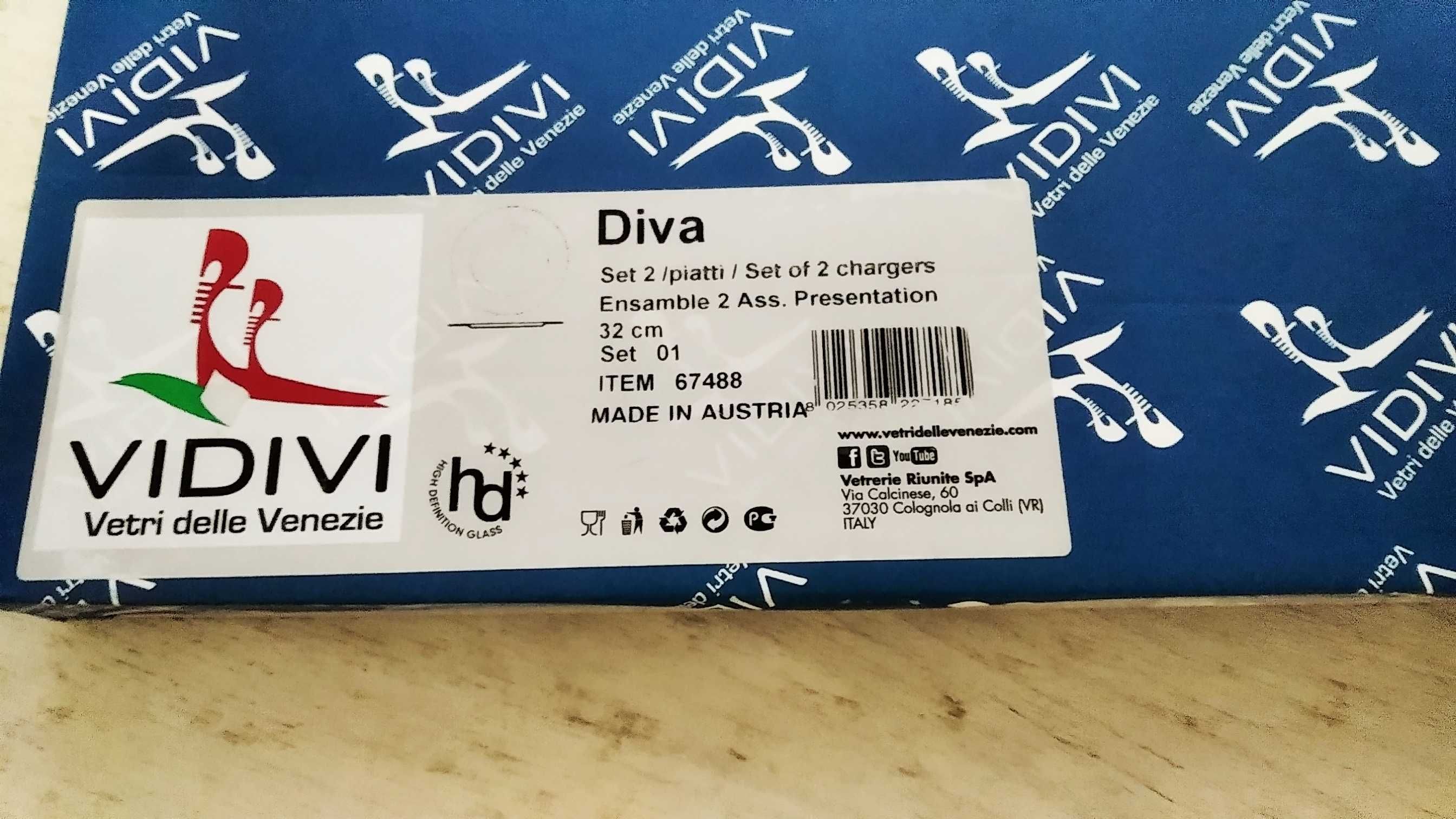 Набор блюд сервировочных Diva 32см