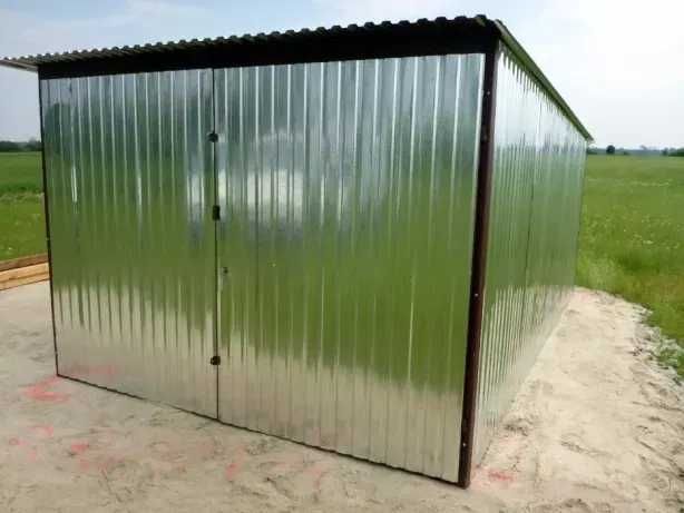 Garaż blaszany  Blaszak na budowę Garaże blaszane PRODUCENT