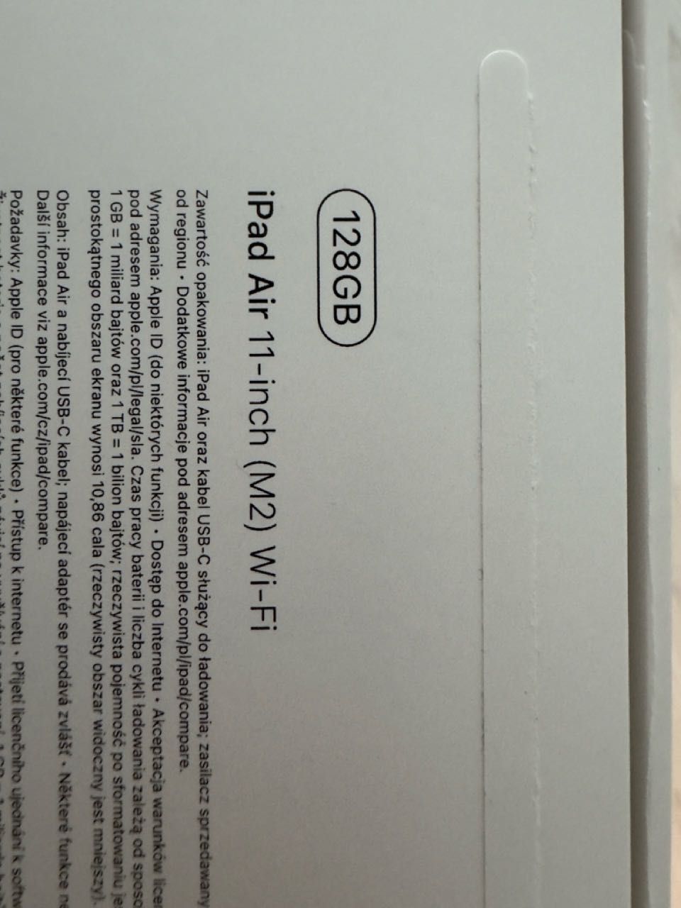 iPad AIR 11 M2 Wi-Fi 128 GB Starlight wraz z akcesoriami