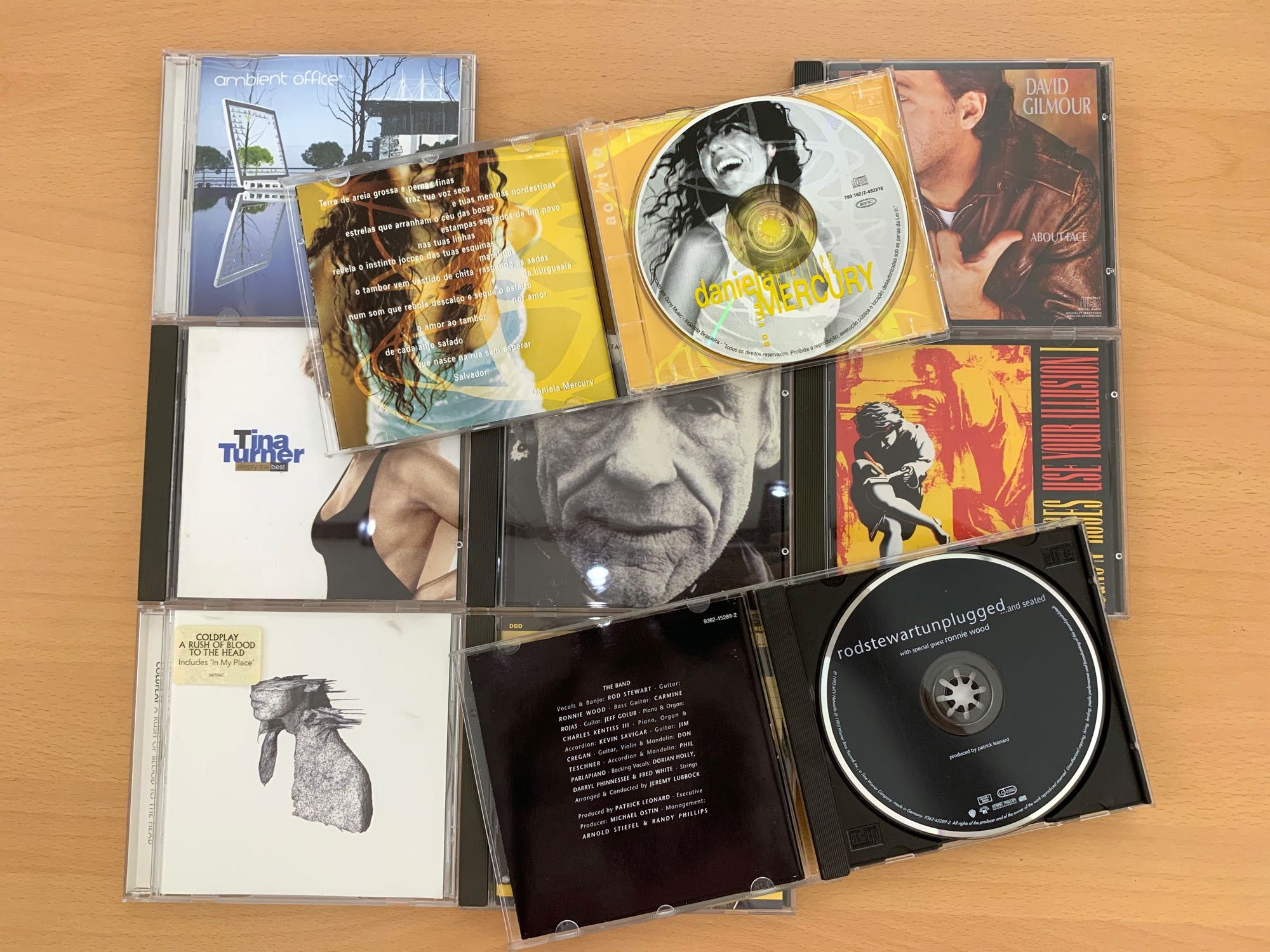 Conjunto de 9 CD's (ref 1)