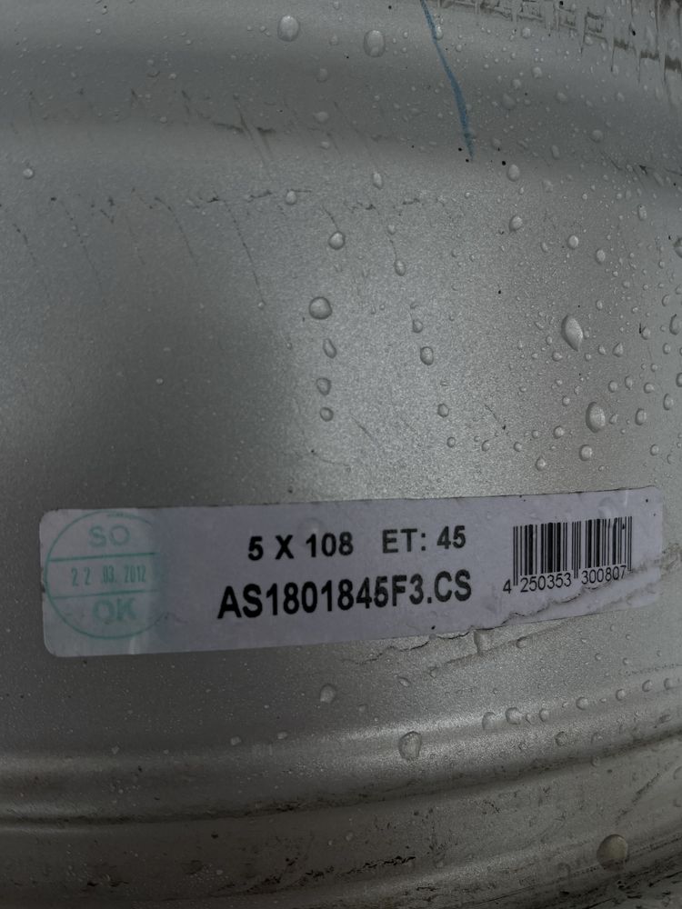 Продам диски 5/108 R18