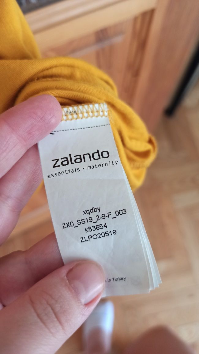 Letnia sukienka midi ciążowa Zalando
