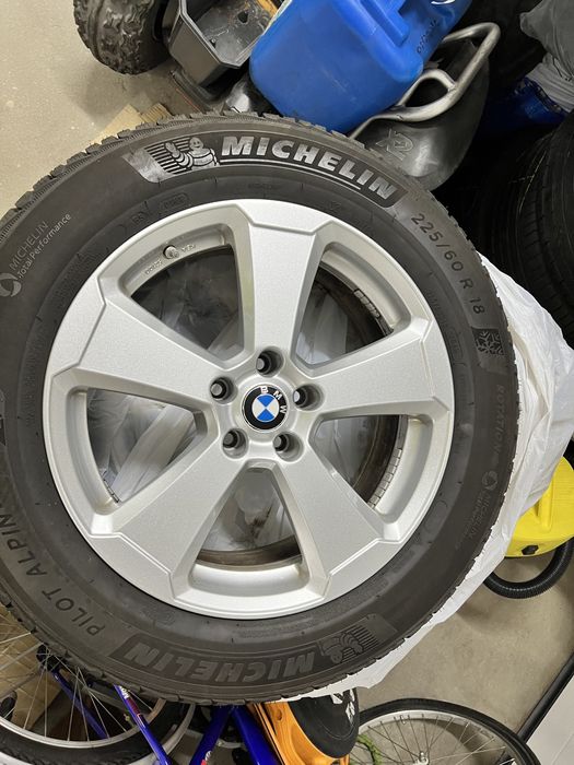 Alufelgi Jak Nowe  BMW X3 G01 18 cali  Opony Zimowe Michelin 225/60/18