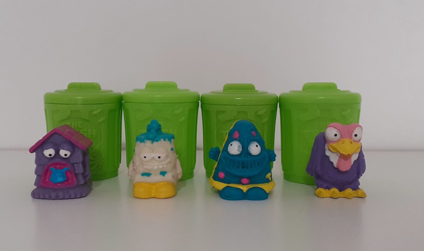 Figuras e caixotes Trash Pack
