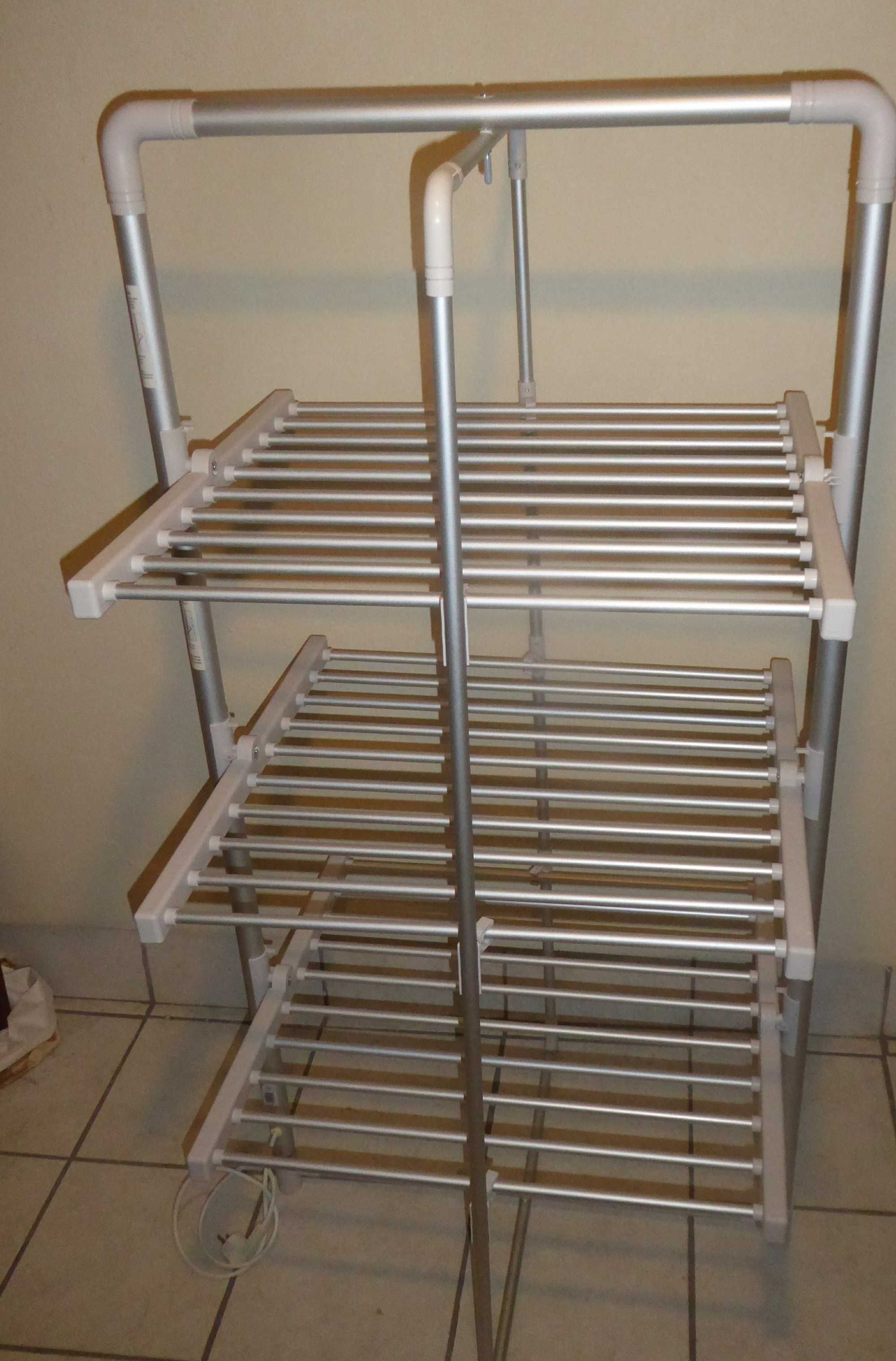 Elektryczna SUSZARKA na Pranie 3 Poziomy, GWARANCJA Wrocław