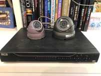 Rejestrator BCS-DVR1601QE-II + Dysk 320GB + 4 kamery  Okazja !!!