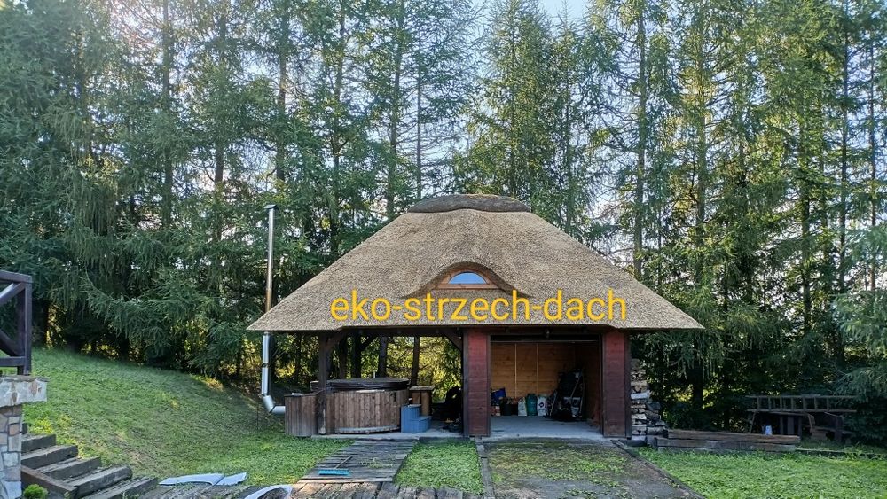 Altana, dachy z trzciny renowacje