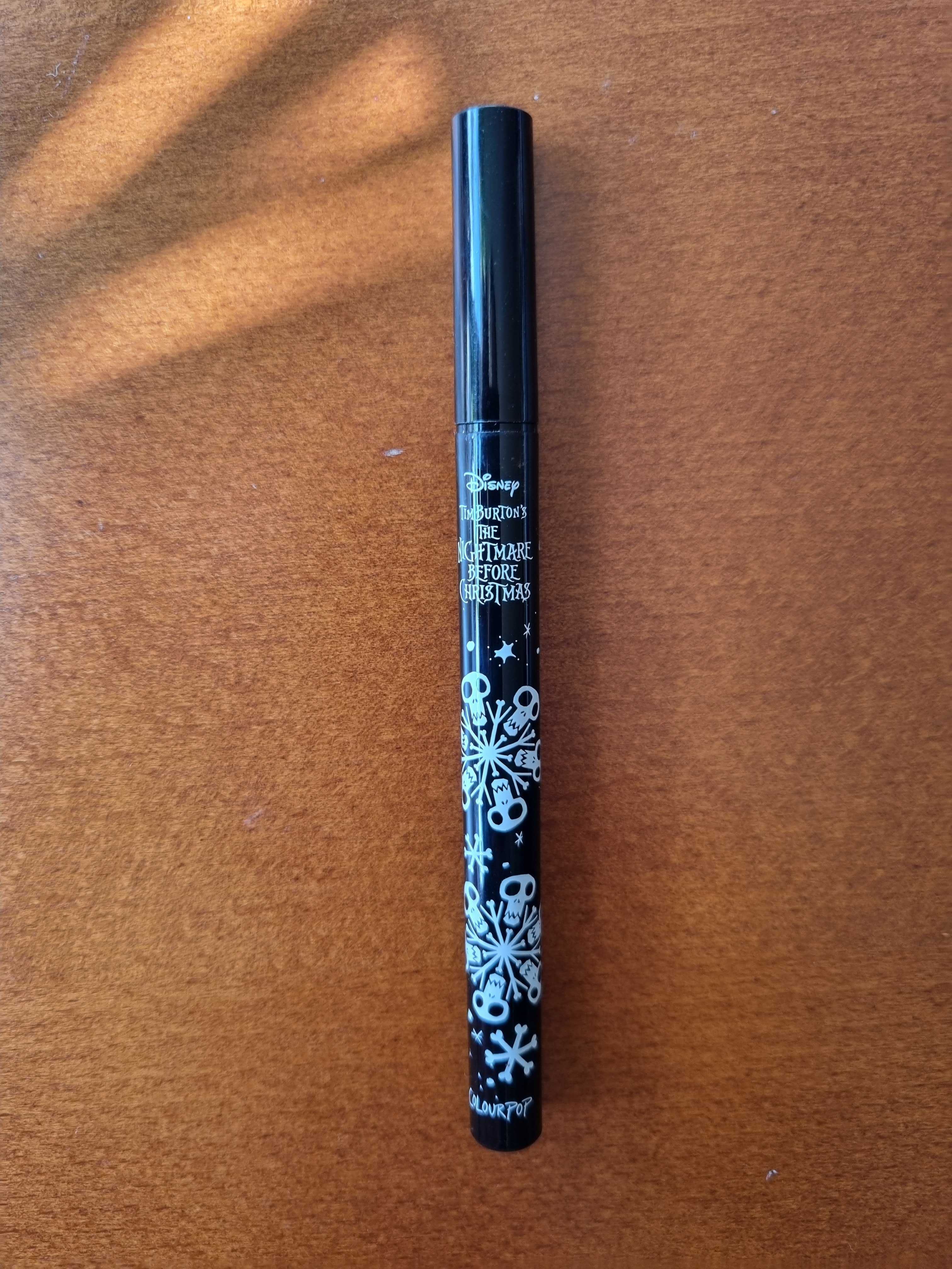ColourPop Nightmare Before Christmas Liquid Eyeliner white biały