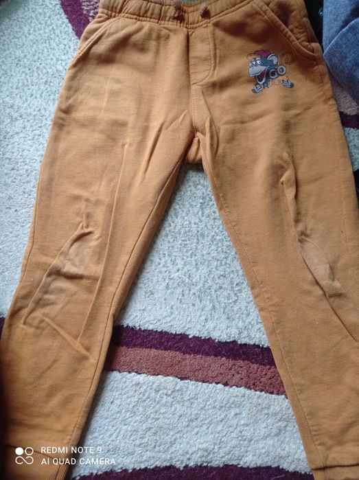 Spodnie ocieplane chłopięce