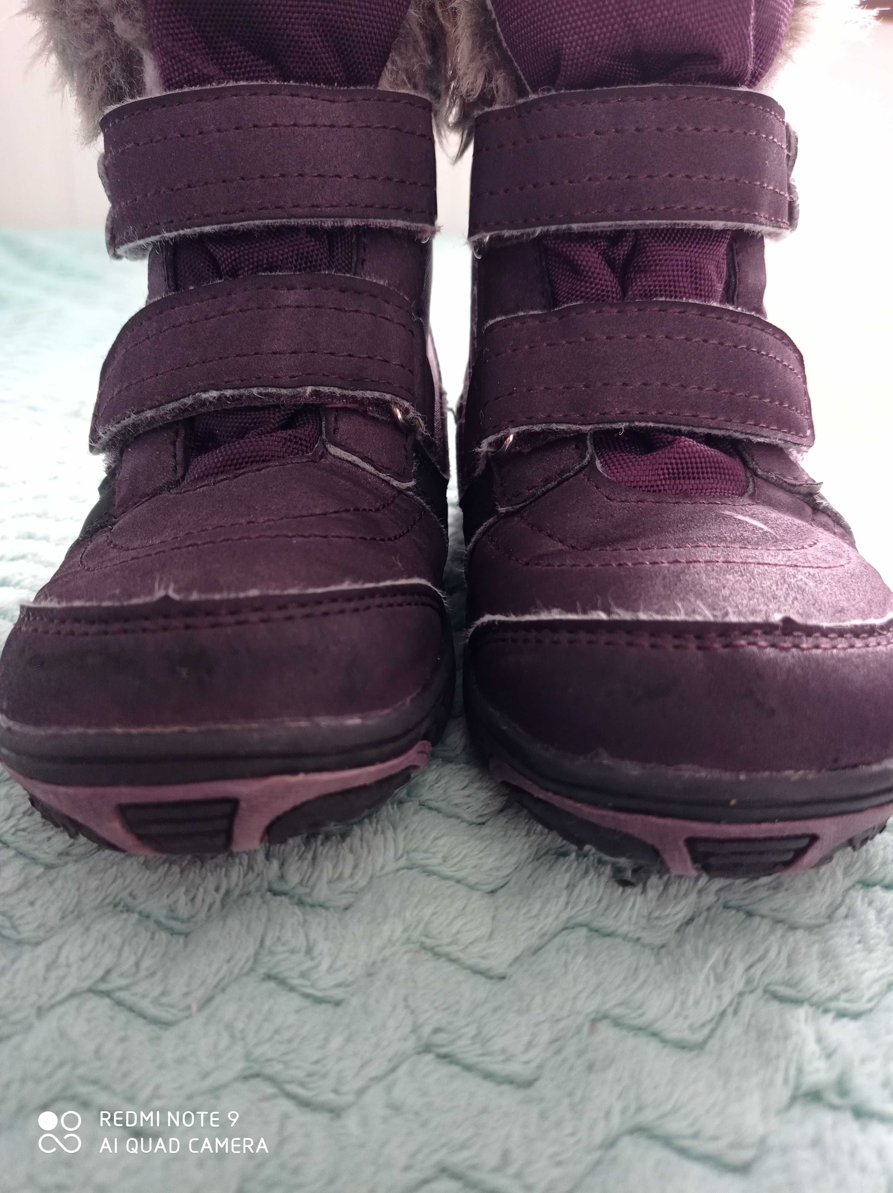 Buty zimowe dziewczynka