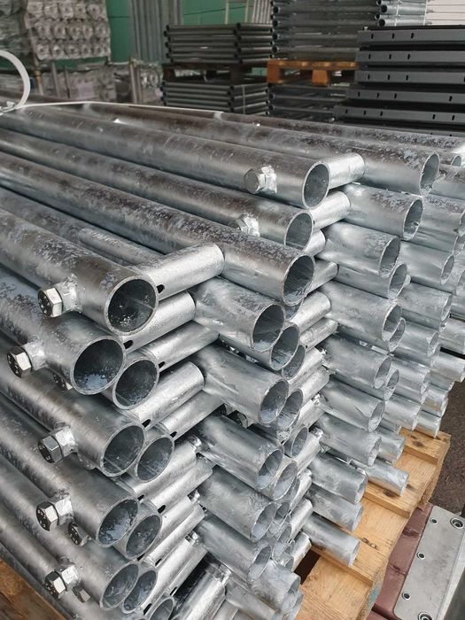 Rusztowanie 480m2 6x75m typ Plettac P70 nowe, podesty stalowe spawane!