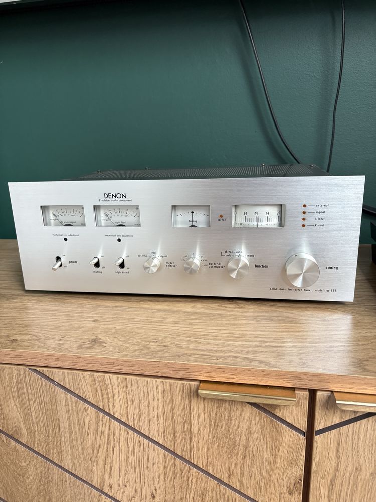 Flagowy tuner Denon TU-355 Vintage Solid State