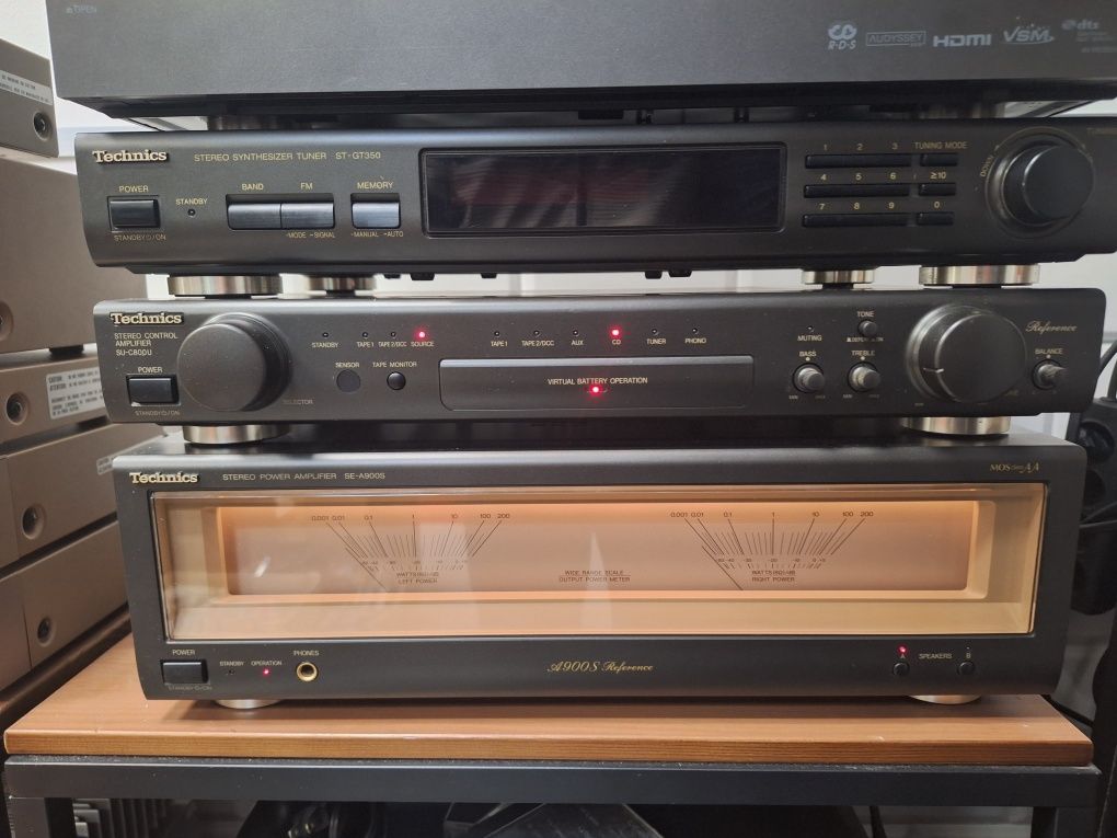 Technics SE A900S, SU C800U, ST GT350. Zestaw Stereo  Gwarancja