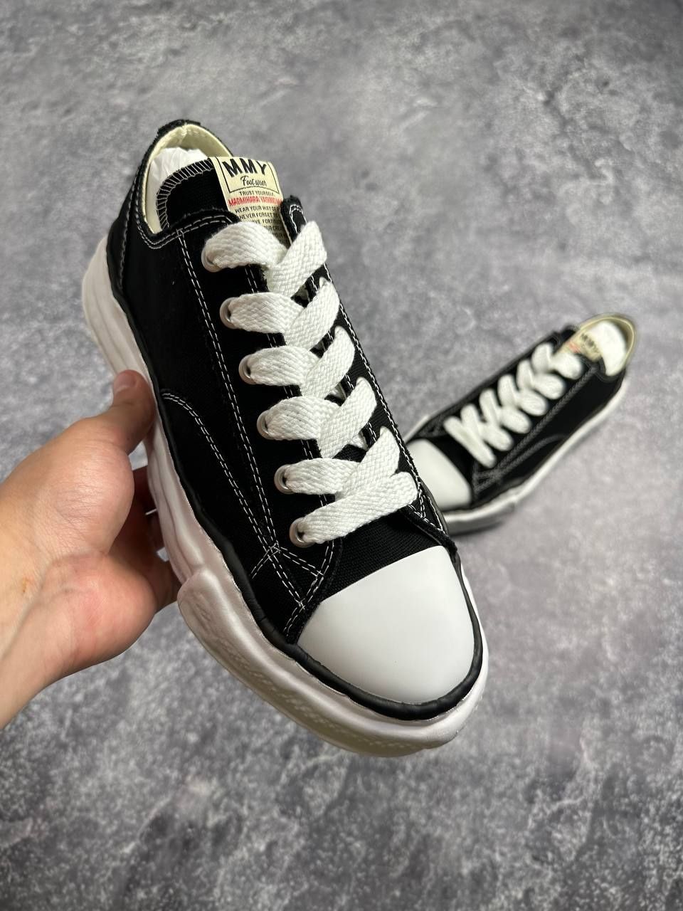 MMY Maison Mihara Yasuhiro кеды кроссовки кеди 42 43 38 черные белые