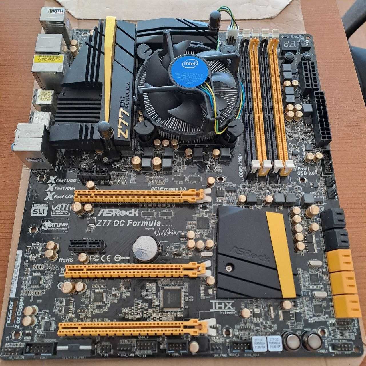 Asrock Z77 OC Formula + Intel i7 3770k Combo