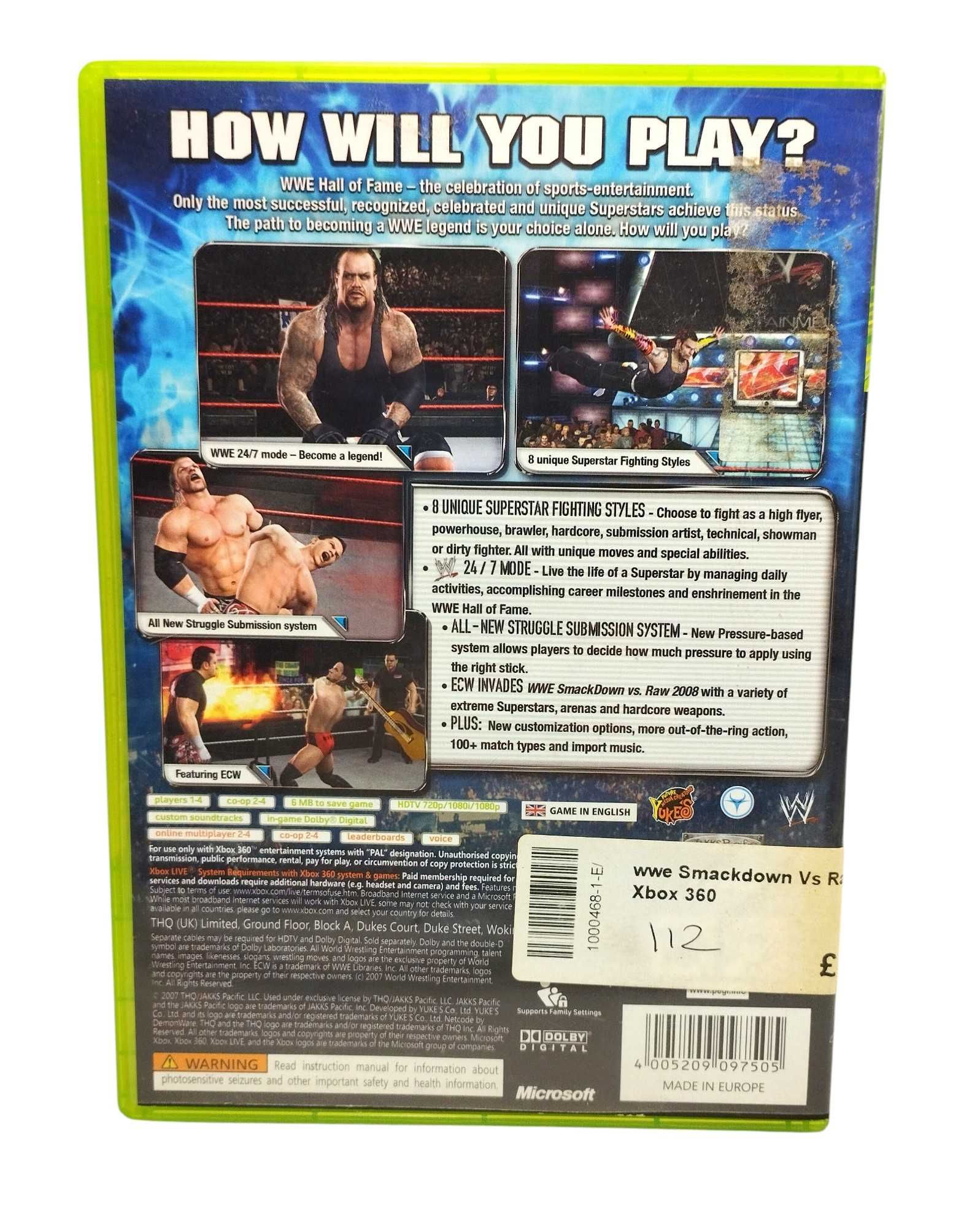 Smack Down VS RAW 2008