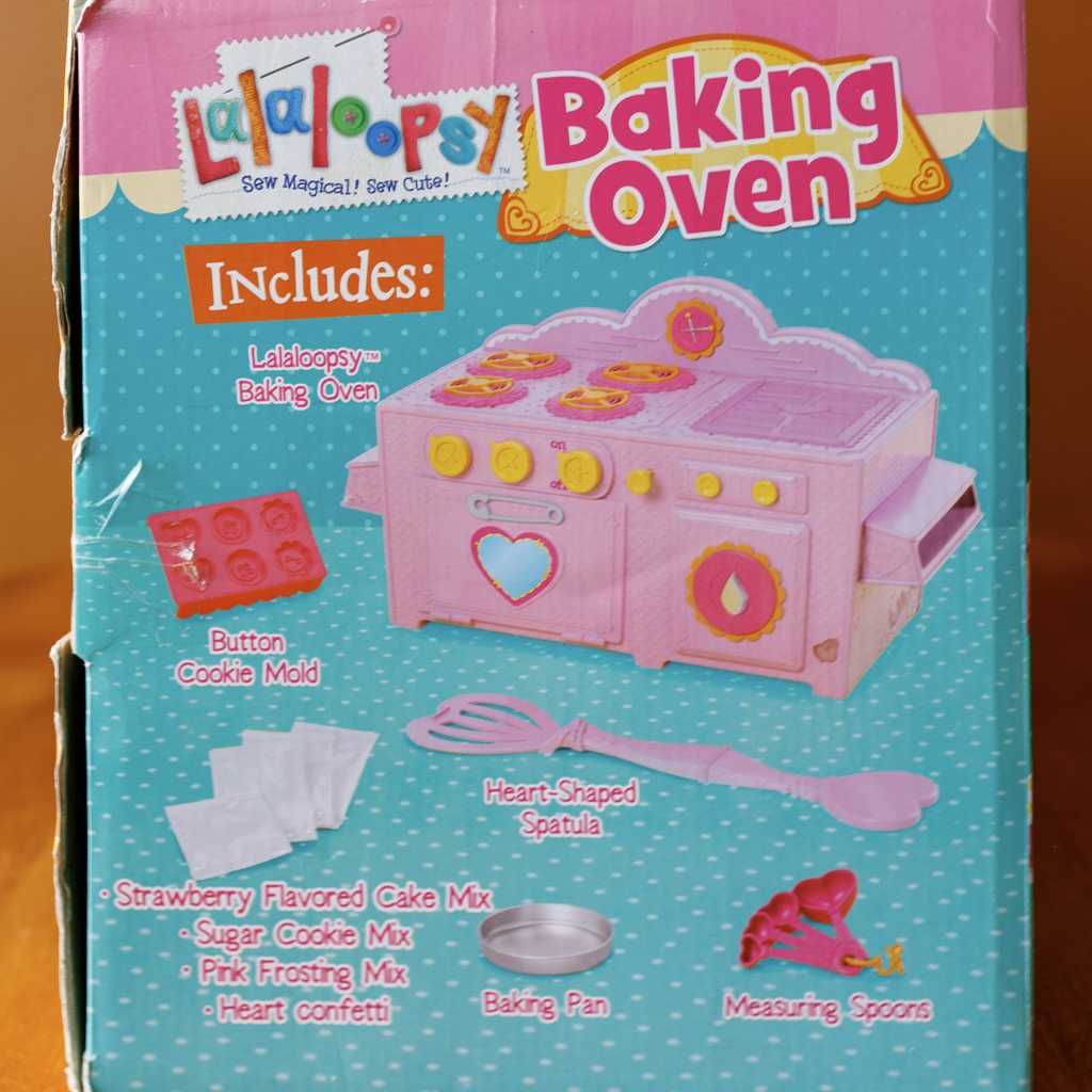 Lalaloopsy Baking Oven Piekarnik + gratis adapter EU i ciasta