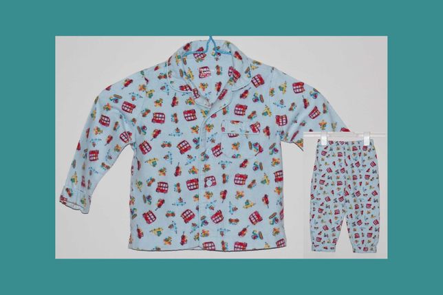 86 piżama chłopięca dziecięca PRIMARK do spania spodnie koszula