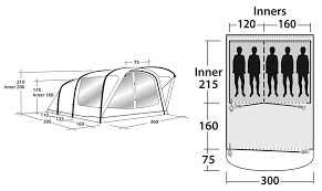 Tenda de campismo insuflável, nova