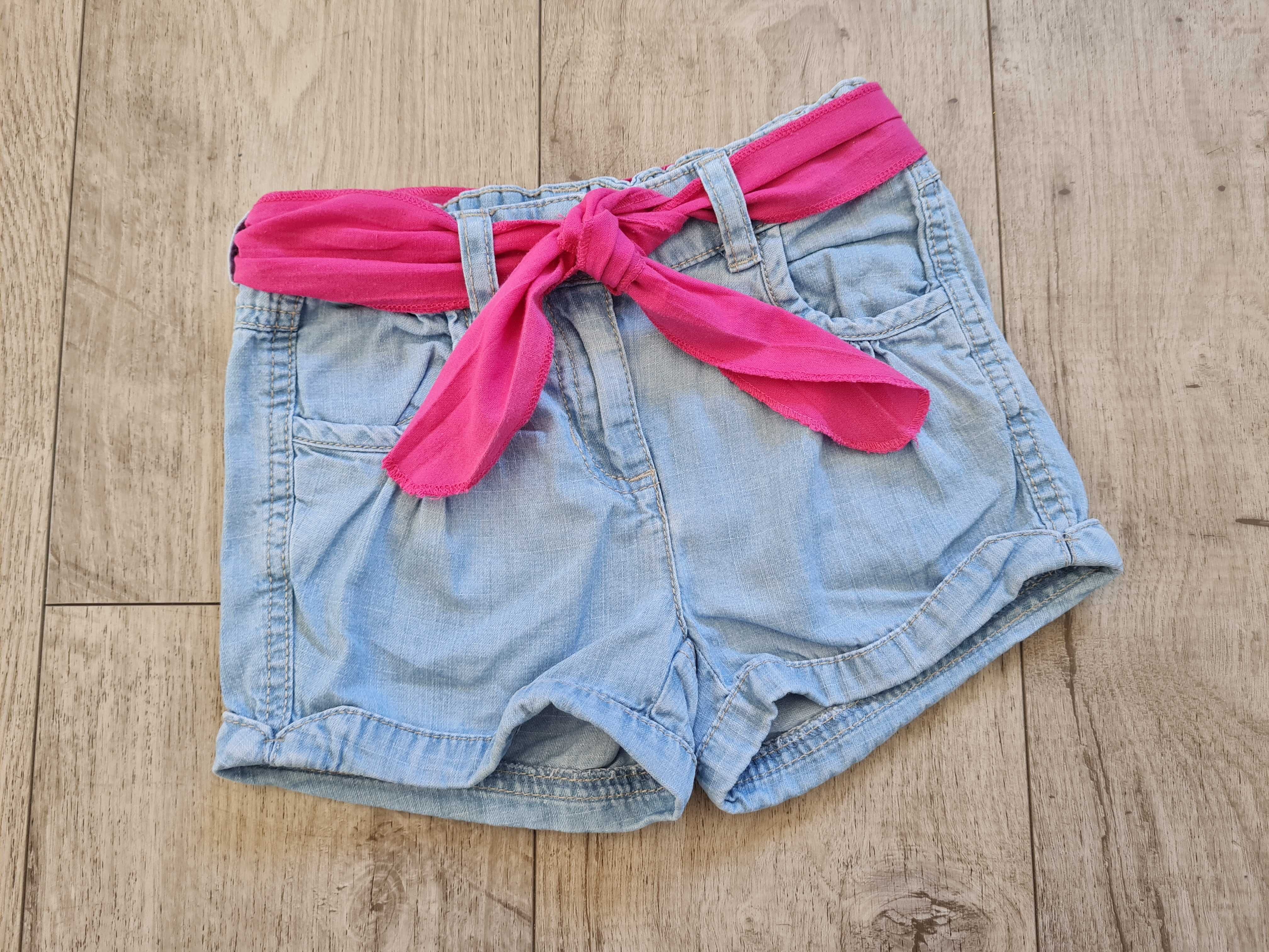 Spodenki jeansowe niebieskie C&A 116