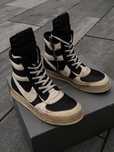 rick owens dunk oreo black and white shoes buty balenciaga vetements