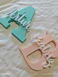 Placas decorativas para bebês, crianças, adultos
