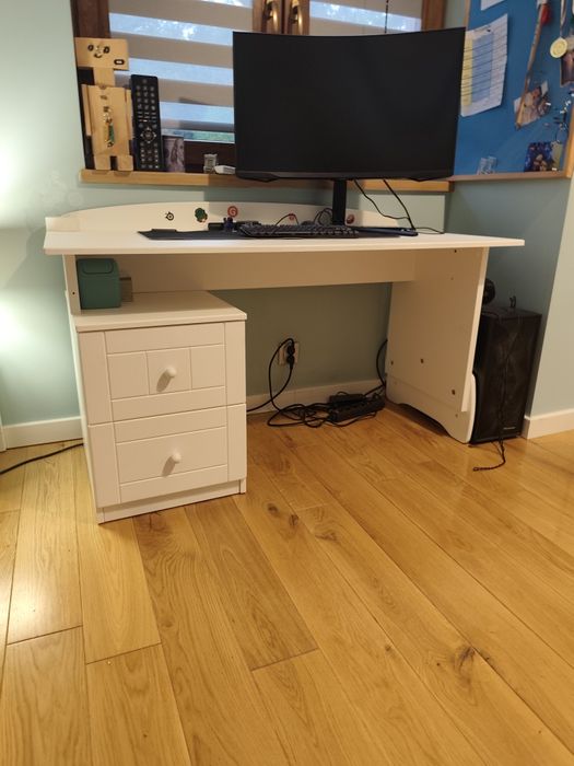 Biurko dziecięce Nordic Meblik białe