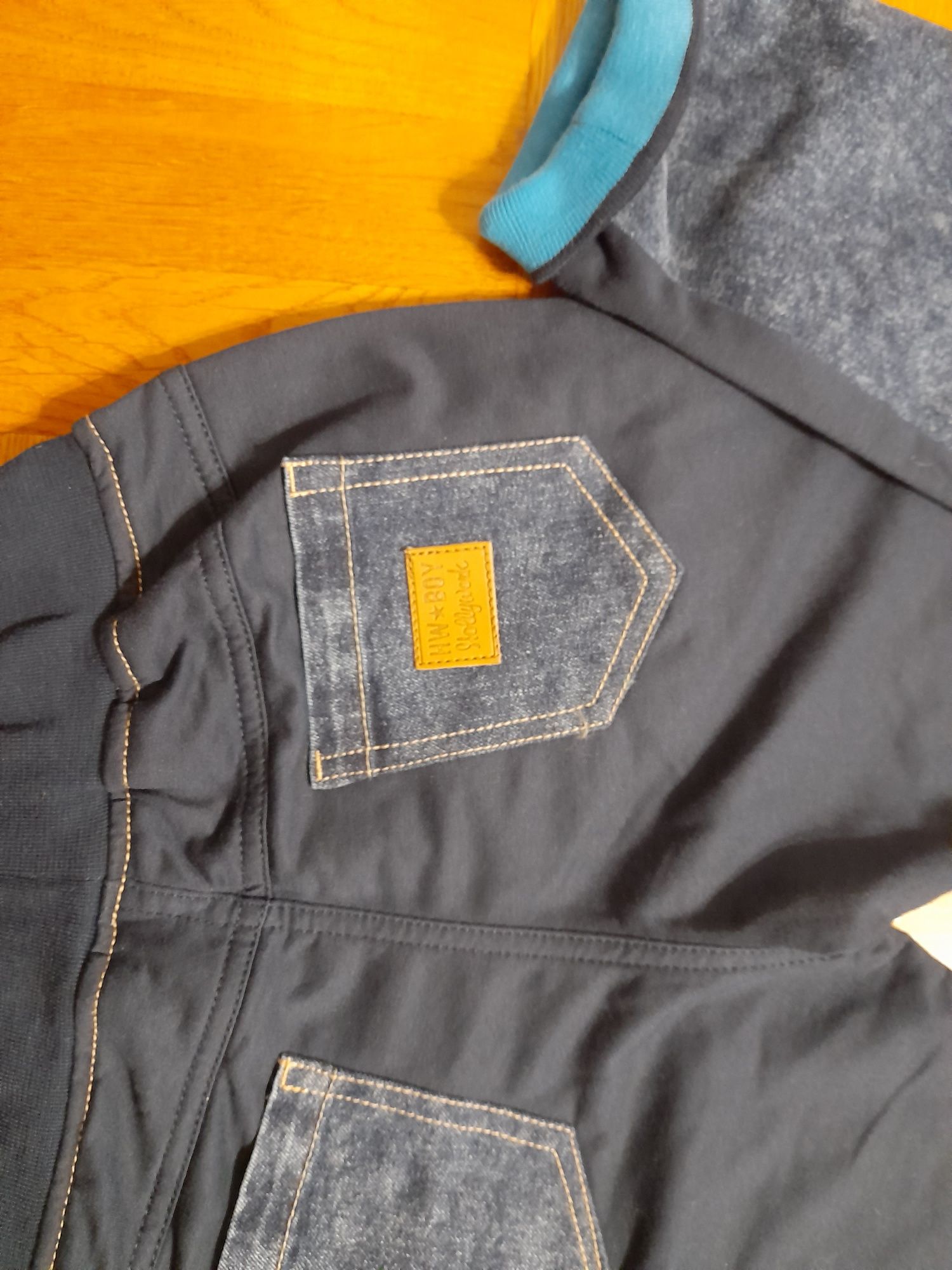 Nowe z metką chłopięce spodnie r. 152/158 jeans + dres joggery guma