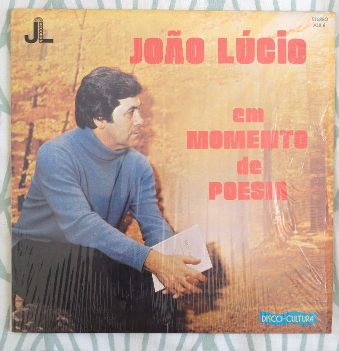 Disco Vinil "João Lúcio - Em Momento De Poesia"