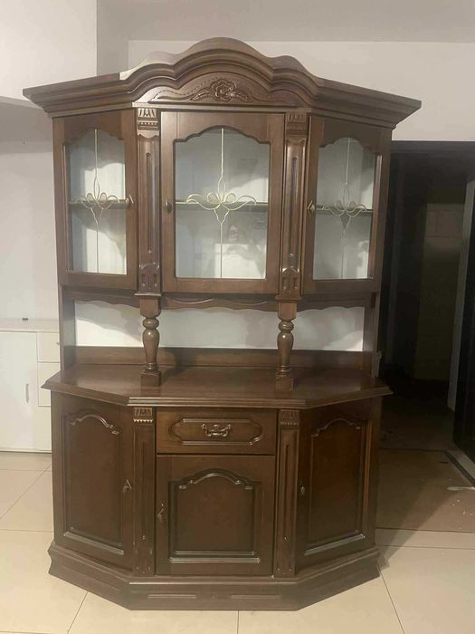 Witryna szklana + komoda