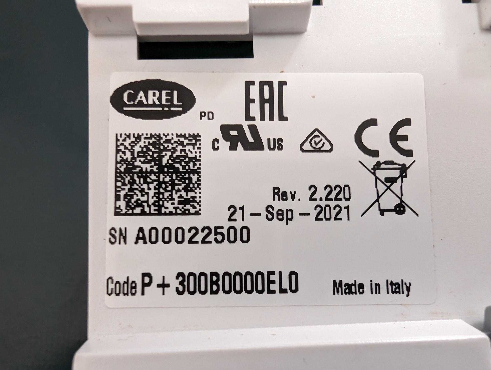 Carel Pco5+ PLC AVAC Chiller