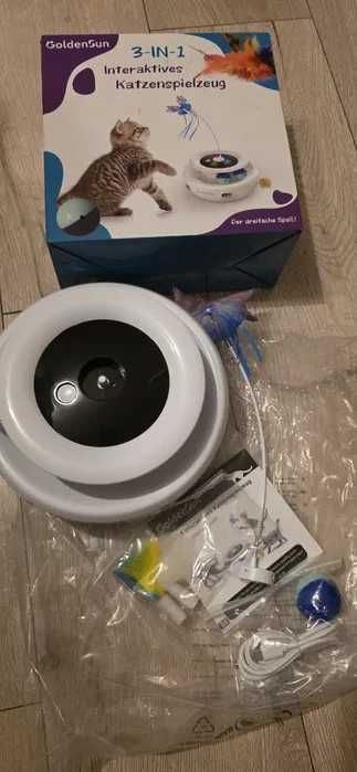 GoldenSun Zabawka dla kotów, 3 w 1 nowe