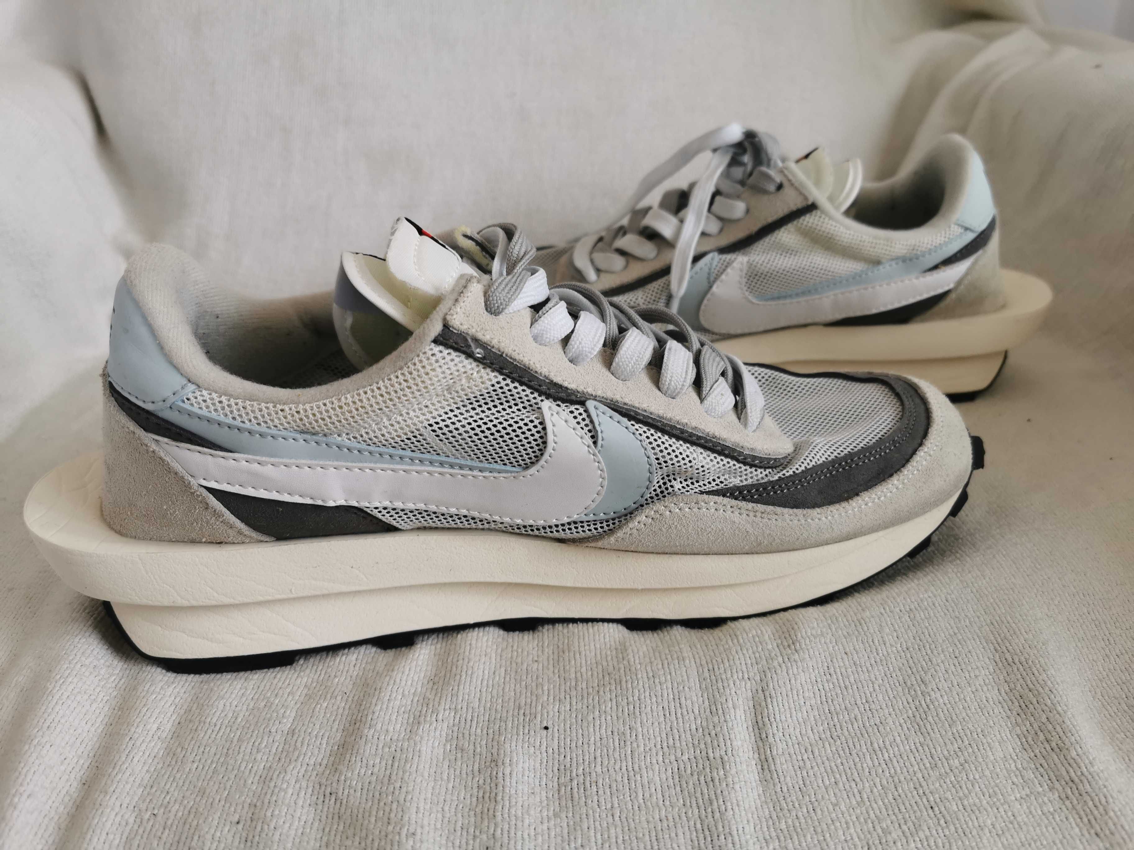 NIKE LD WAFFLE SACAI Summit White Grey Rare 44