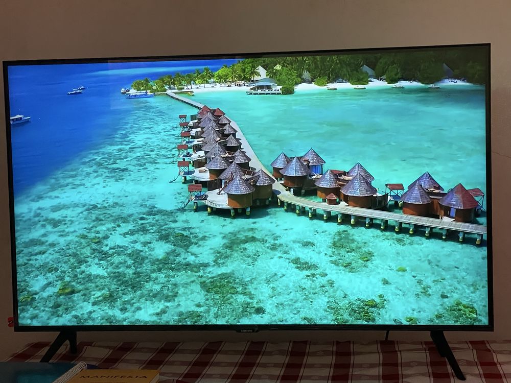Smart TV Samsung 4K quase nova – ainda com garantia!