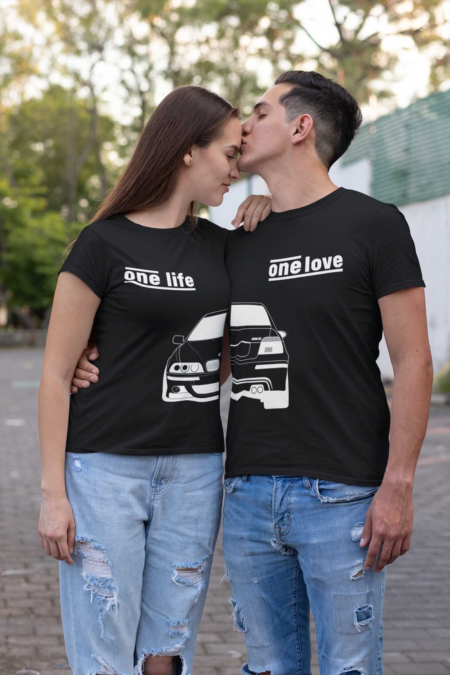 T-shirt BMW E39 M5 "One life One love"