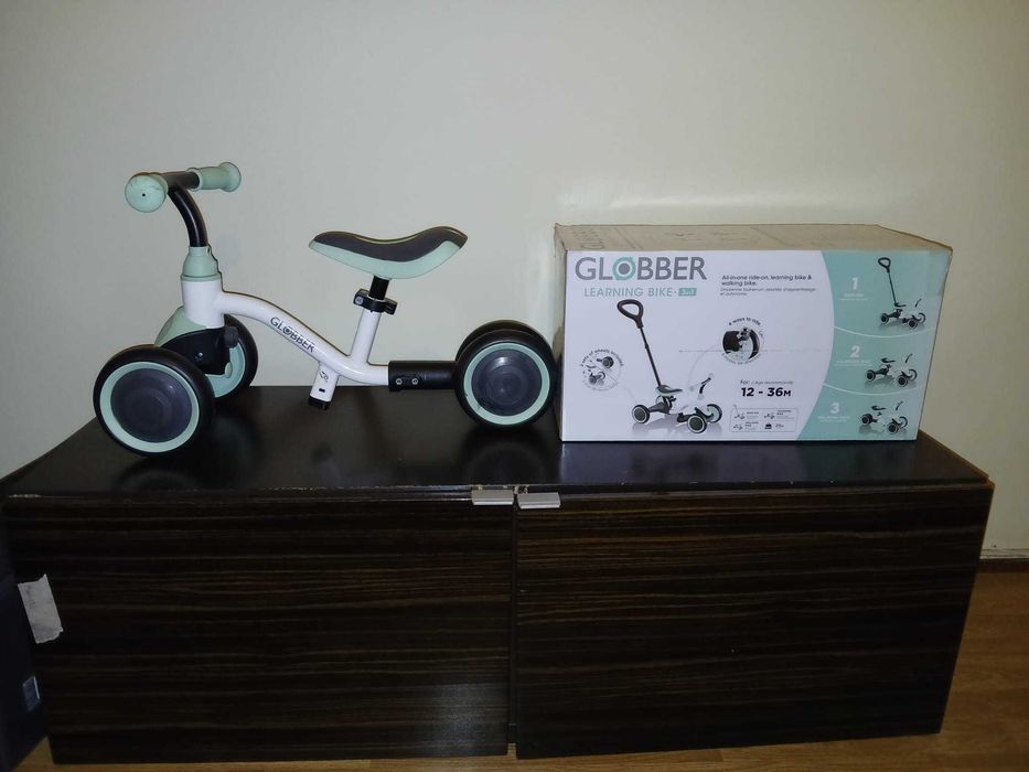 Bicicleta de aprendizagem Globber 3 em 1