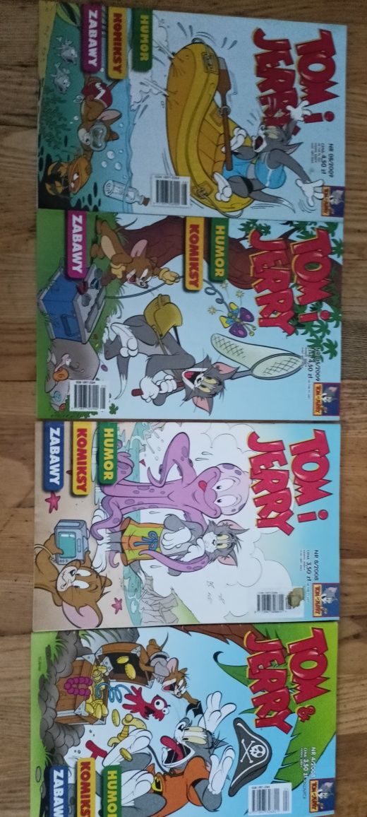 Komiksy kaczor Donald i Tom&Jerry
