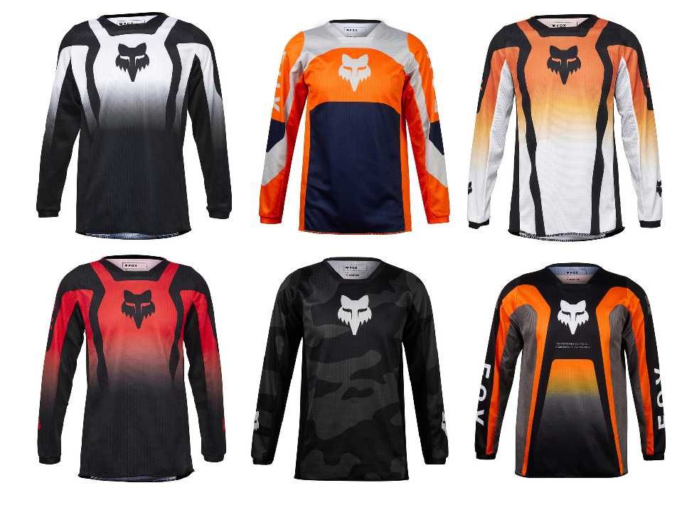 Bluza,koszulka dziecięca na crossa,quada Fox 180 Junior na KTM,Yamaha